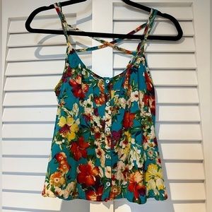 Floral‎ Crop Top